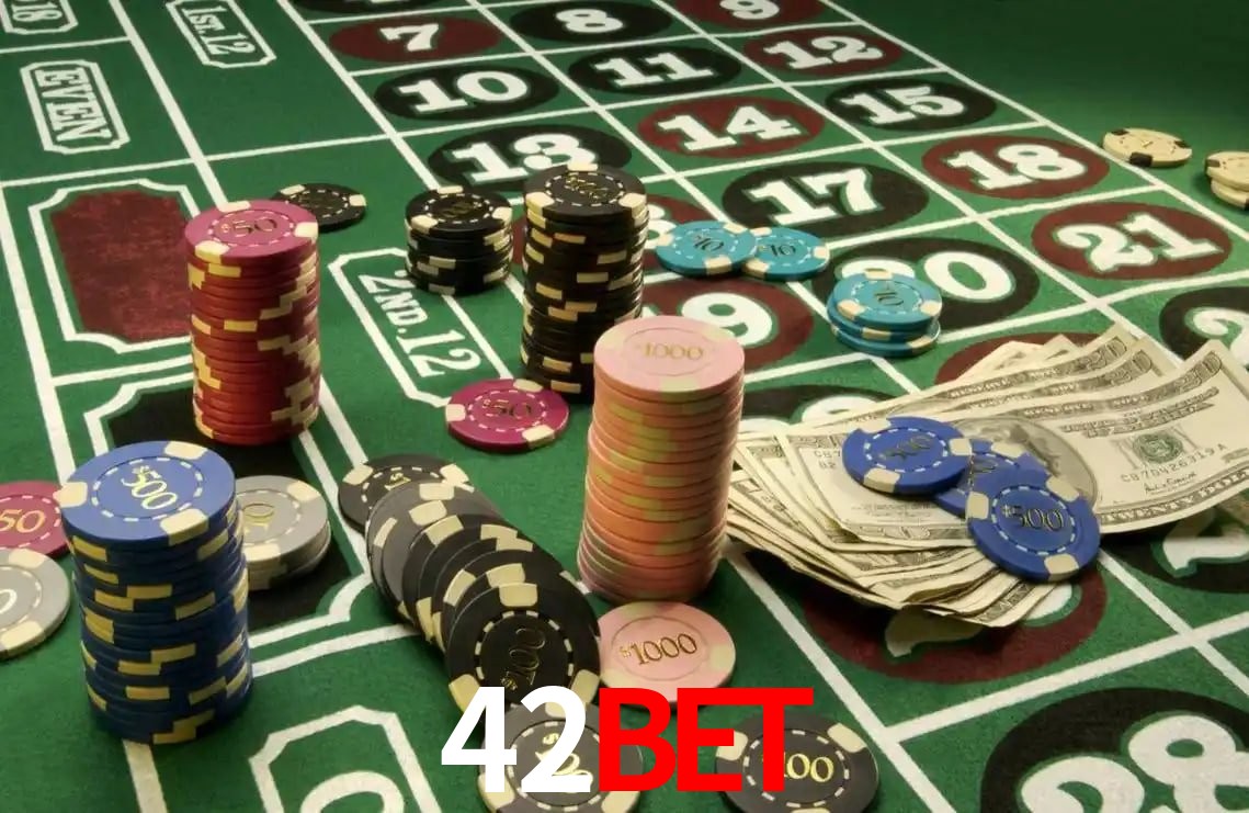 Sinta a adrenalina dos jogos de cassino com 42BET